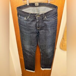 Naked and Famous Weird Guy Heavy Soft Selvedge Denim Size 34